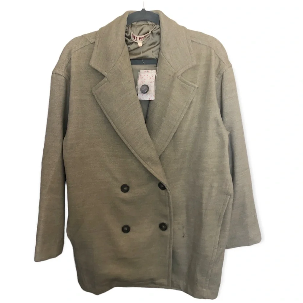 NWT Free People Hannah Slouchy Blazer